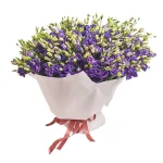 Букет из 101 фиолетовой эустомы