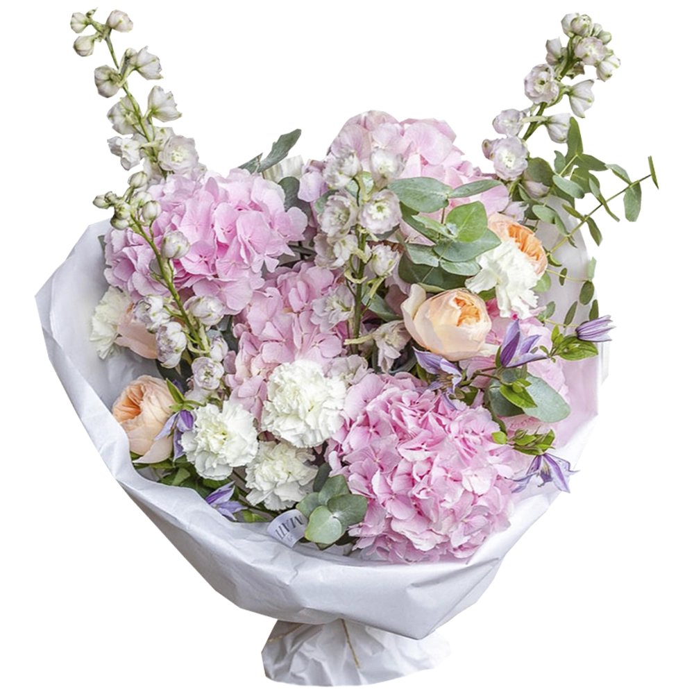 Букет Розовый рассвет